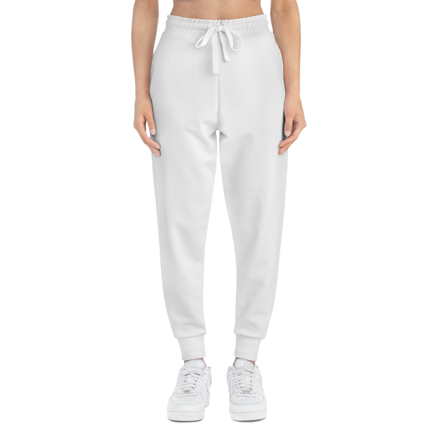 2Bdiscontinued. unisex athletic joggers wht