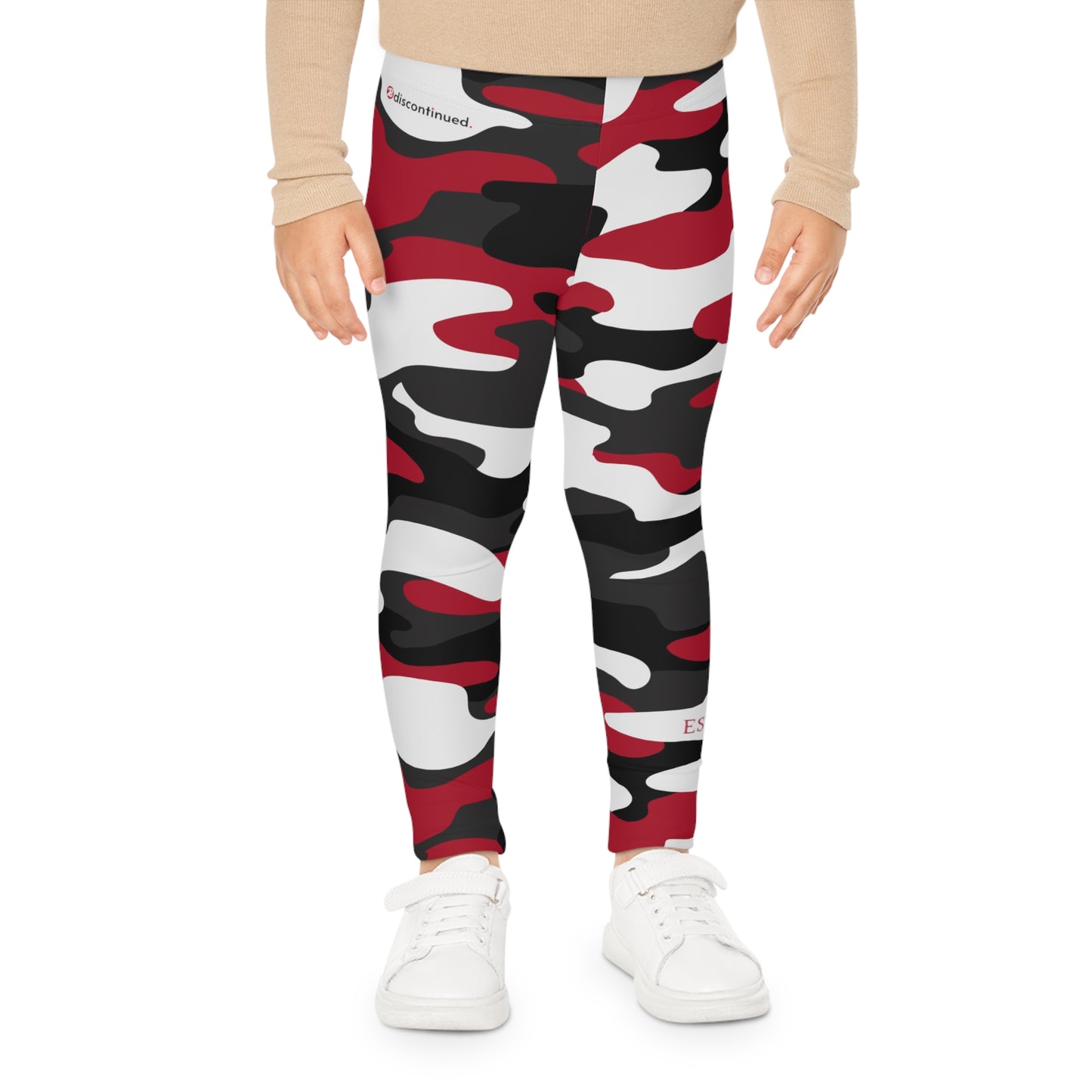 2Bdiscontinued. toddler leggings redcamo