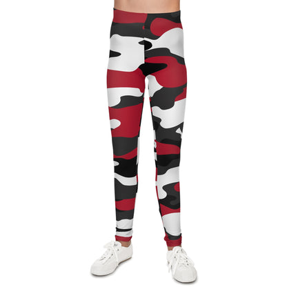 2Bdiscontinued. youth leggings redcamo