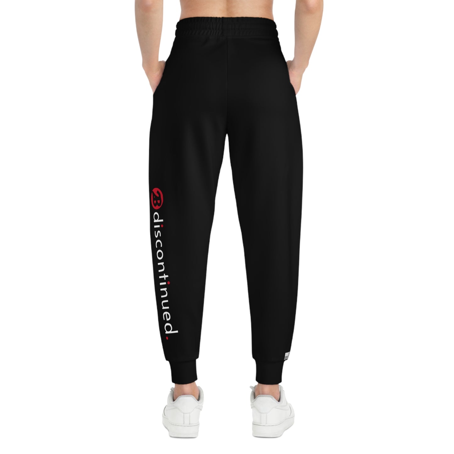 2Bdiscontinued. unisex athletic joggers blk