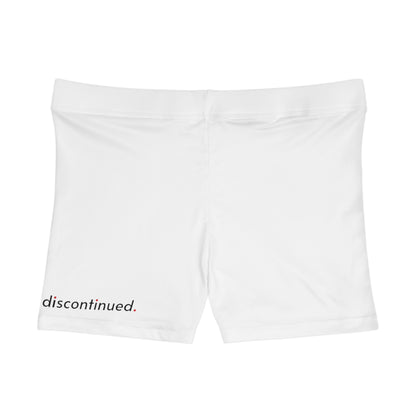 2Bdiscontinued. women's athletic shorts wht