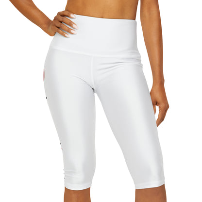 2Bdiscontinued. women's  yoga capri leggings wht