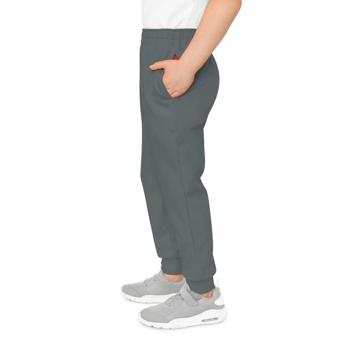 2Bdiscontinued. youth joggers drkgry