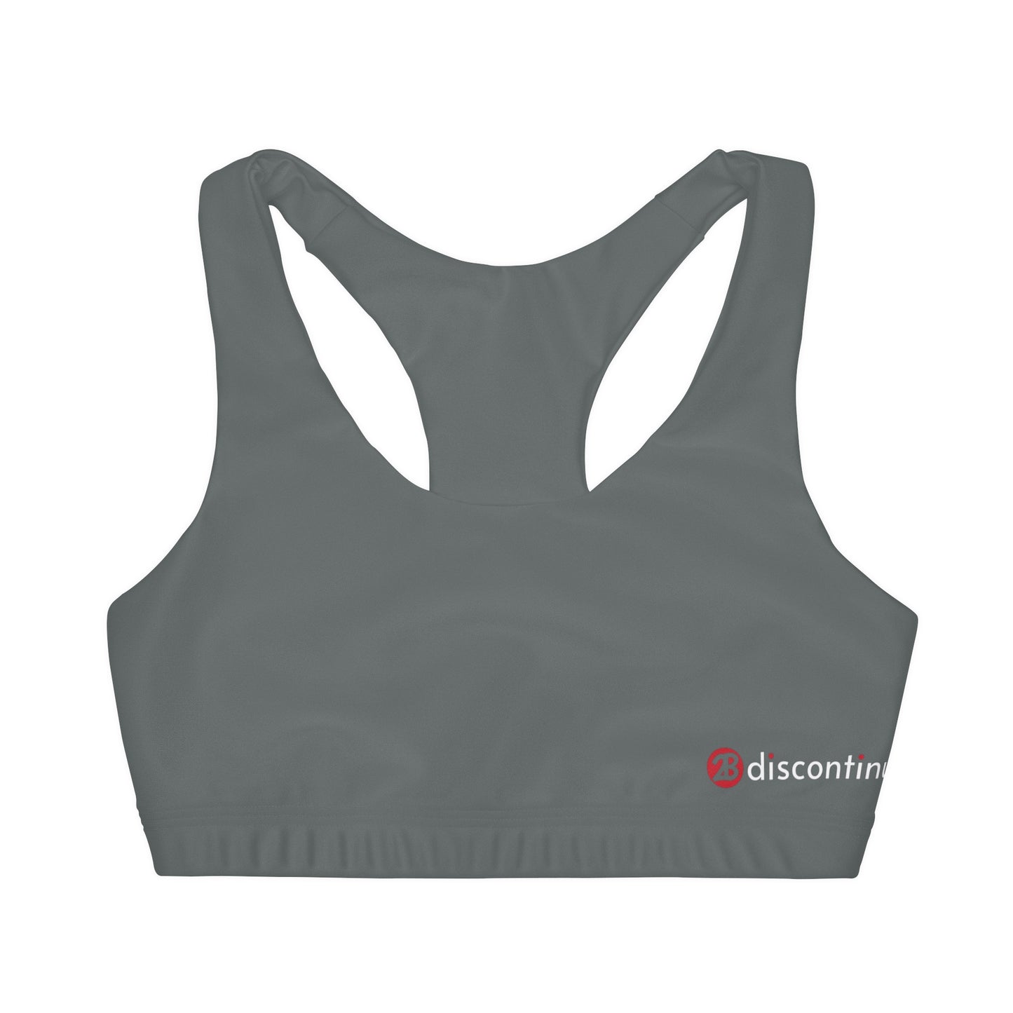 2Bdiscontinued. girls' double lined seamless sports bra drkgty