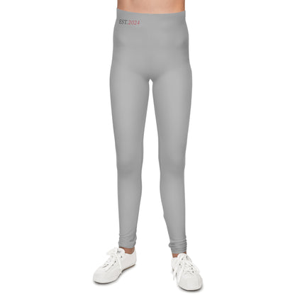 2Bdiscontinued. youth leggings ltgry