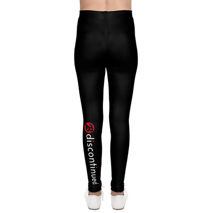 2Bdiscontinued. youth leggings blk