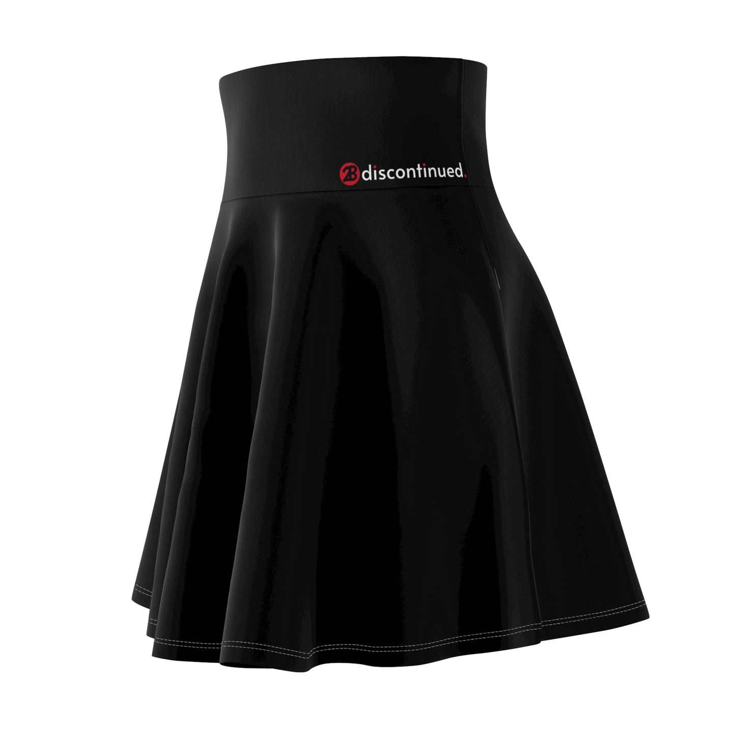 2Bdiscontinued. women's skater skirt blk