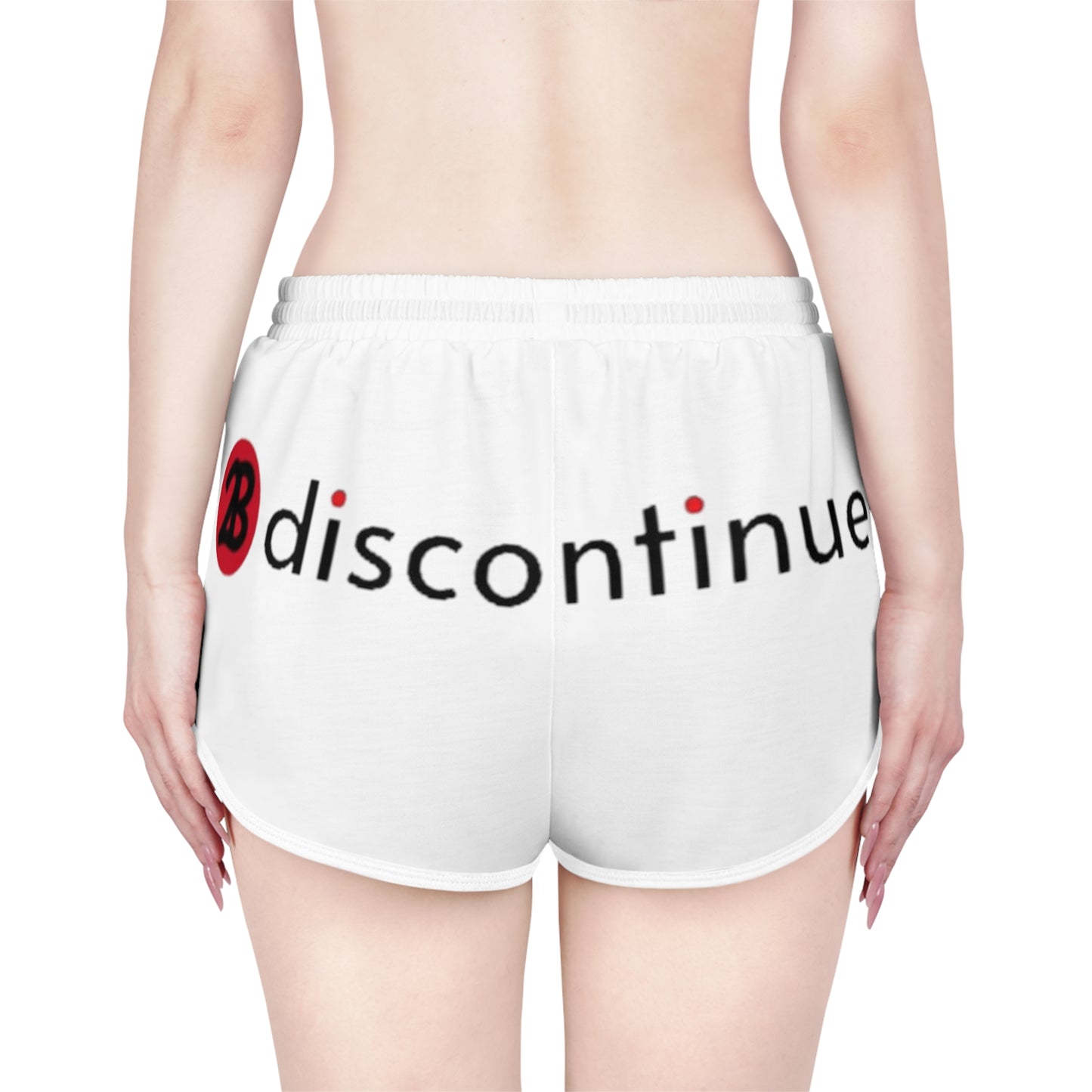 2Bdiscontinued. women's relaxed sports shorts whtdsc