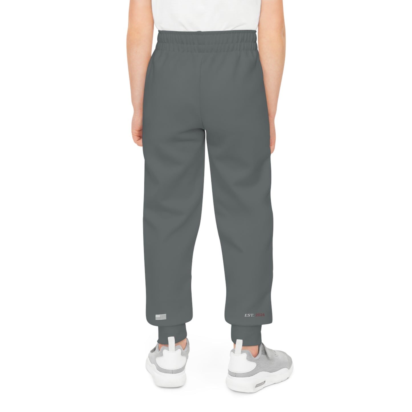 2Bdiscontinued. youth joggers drkgry
