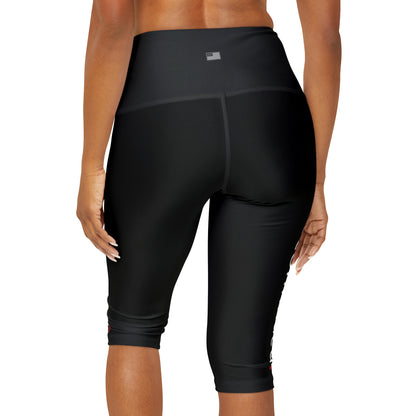 2Bdiscontinued. women's yoga capri leggings blk