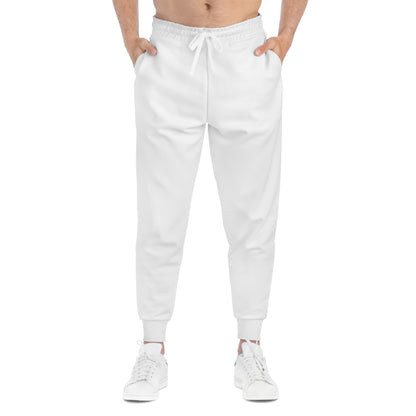 2Bdiscontinued. unisex athletic joggers wht