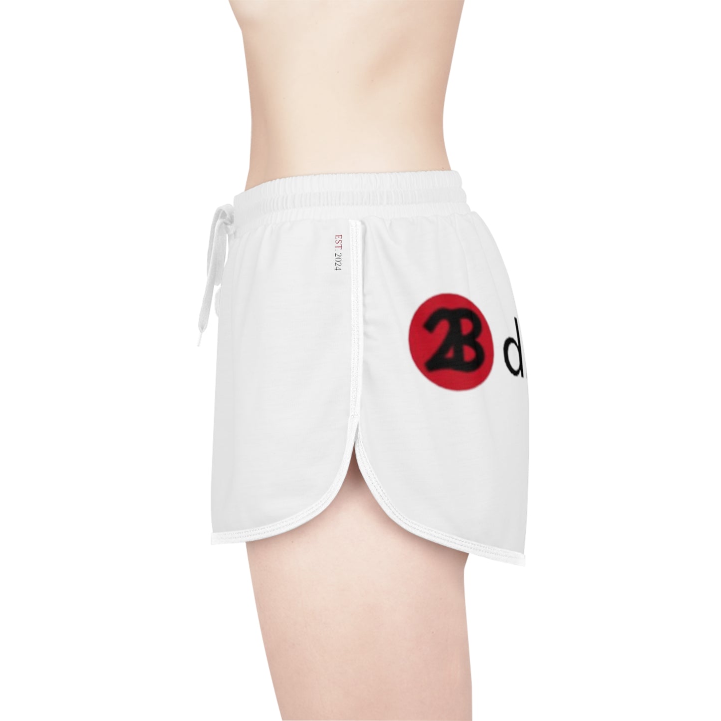 2Bdiscontinued. women's relaxed sports shorts whtdsc