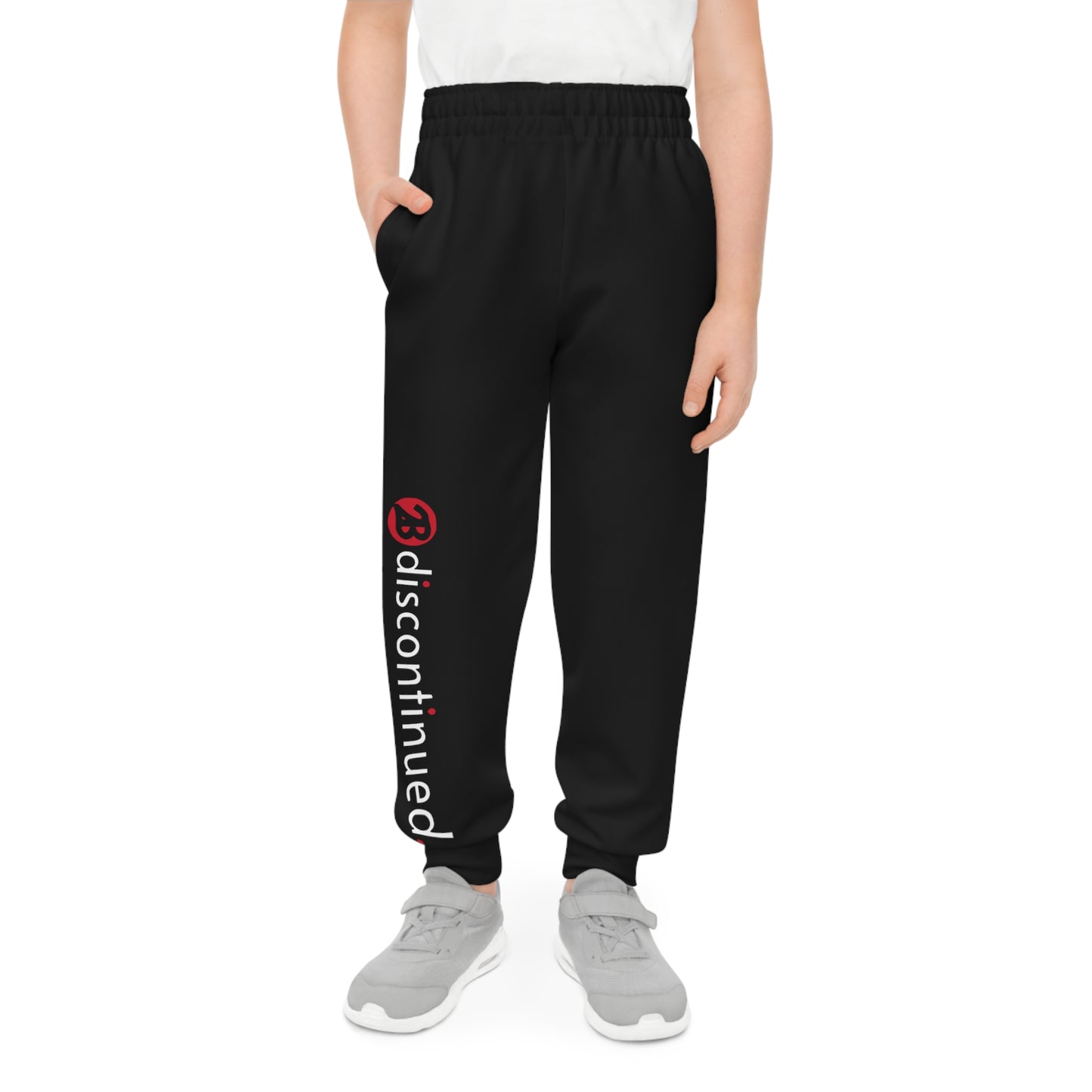 2Bdiscontinued. youth joggers blk