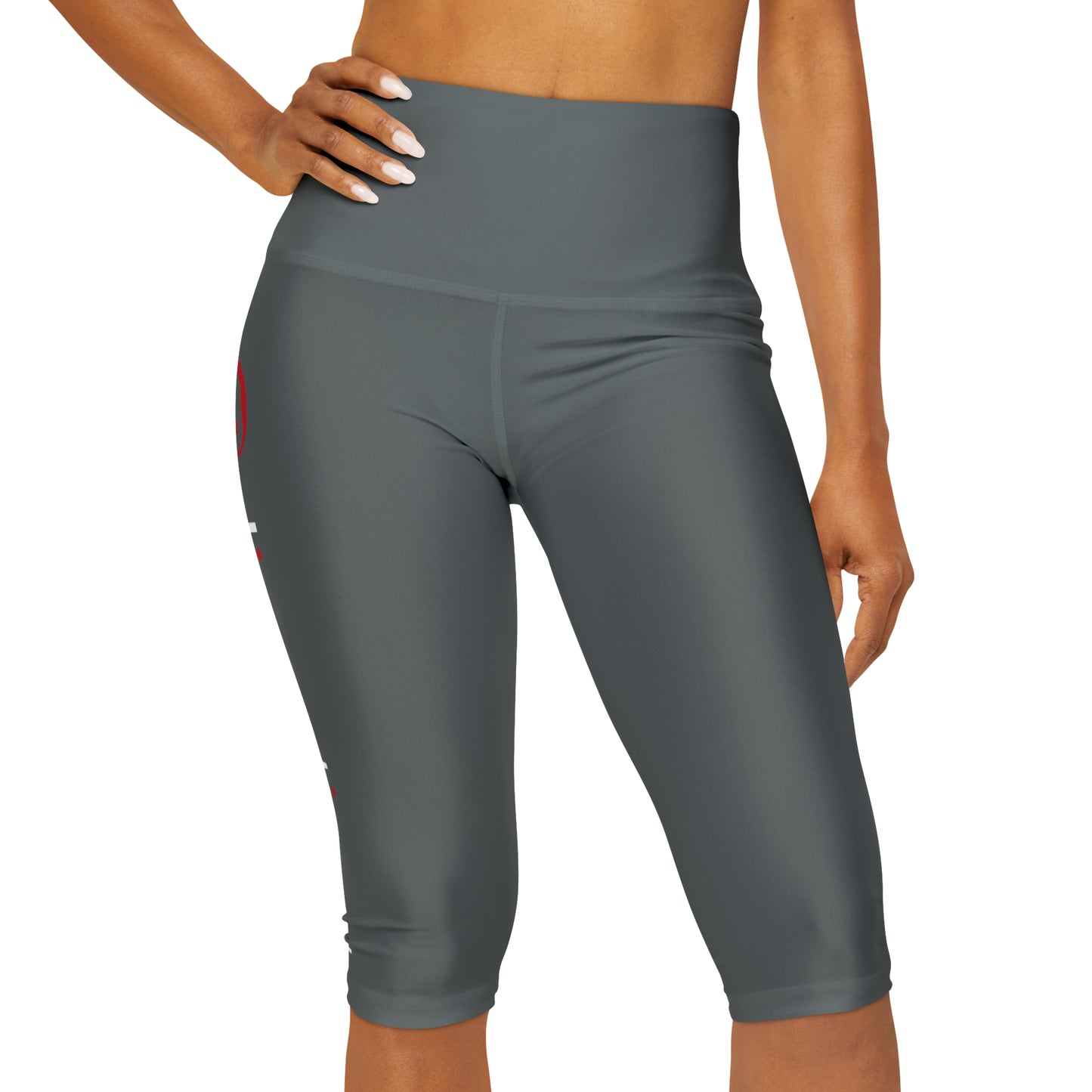 2Bdiscontinued. women's yoga capri leggings drkgry