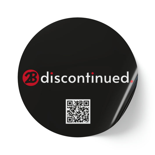 2Bdiscontinued. round sticker label rolls