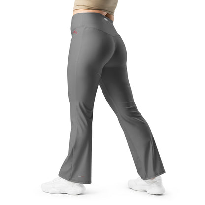 2Bdiscontinued. women's flare leggings drkgry