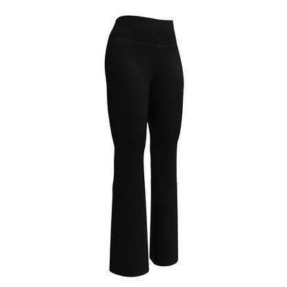 2Bdiscontinued. women's flare leggings blk