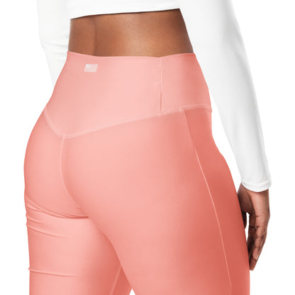 2Bdiscontinued.  women's flare leggings crl