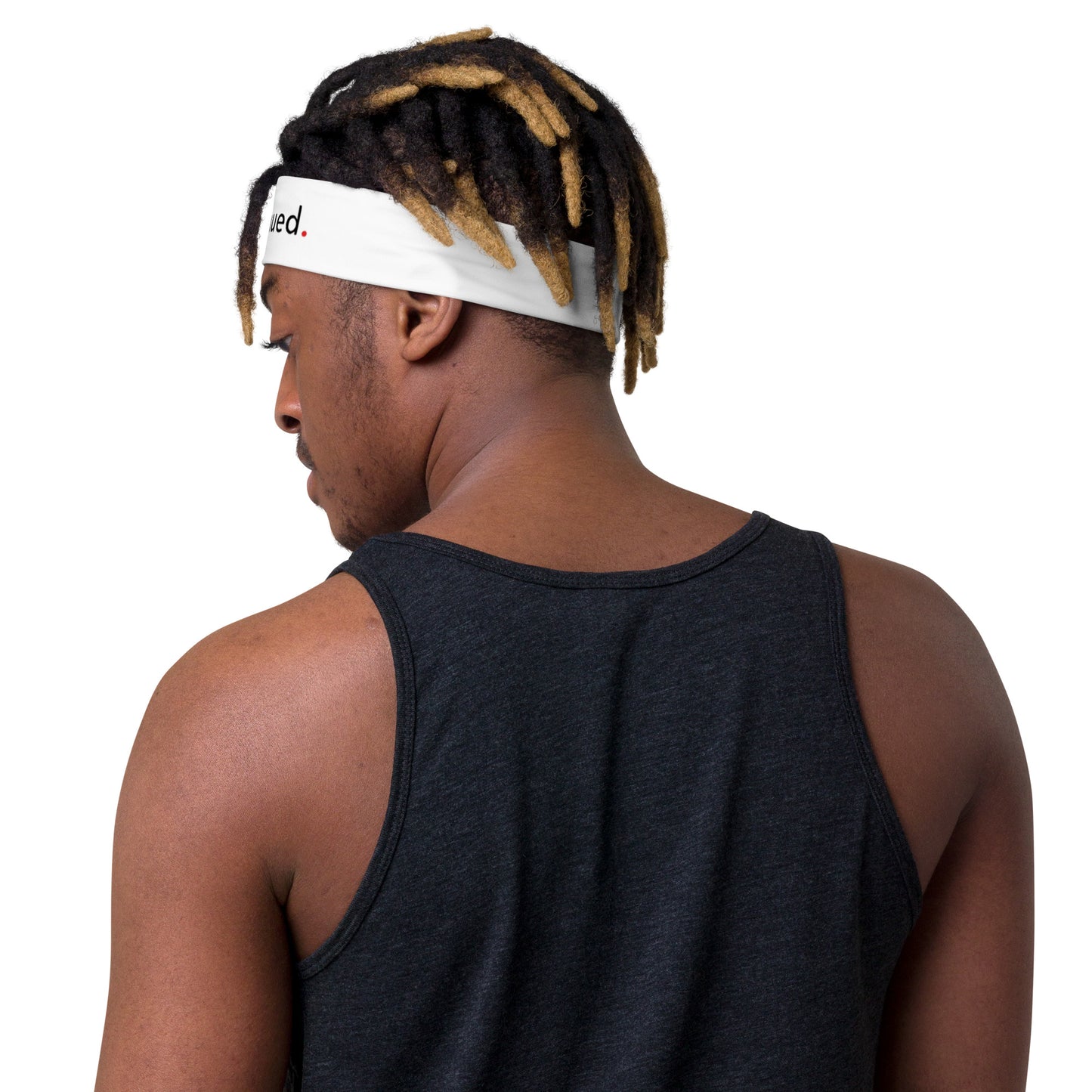 2Bdiscontinued. sports headband wht