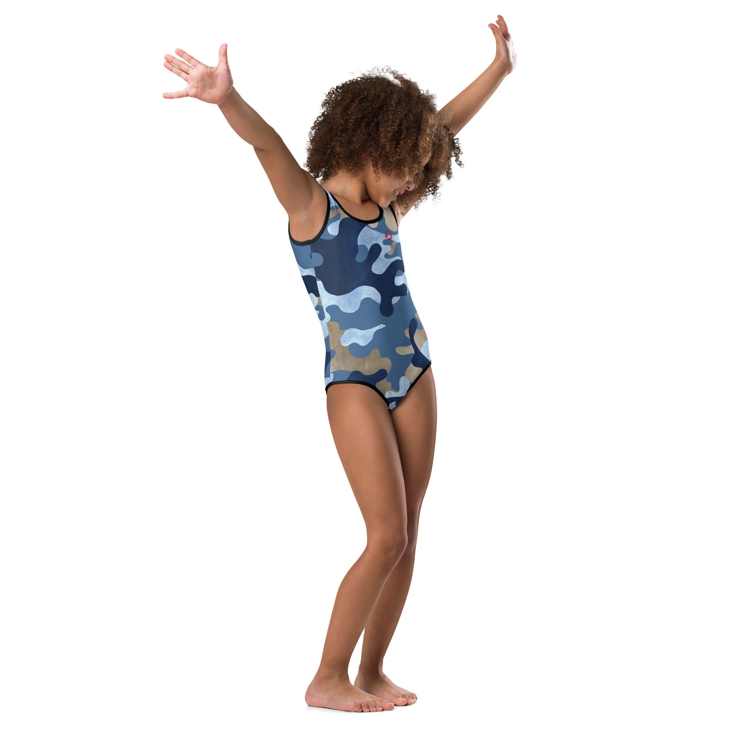 2Bdiscontinued. kid's one-piece swimsuit bluecmo