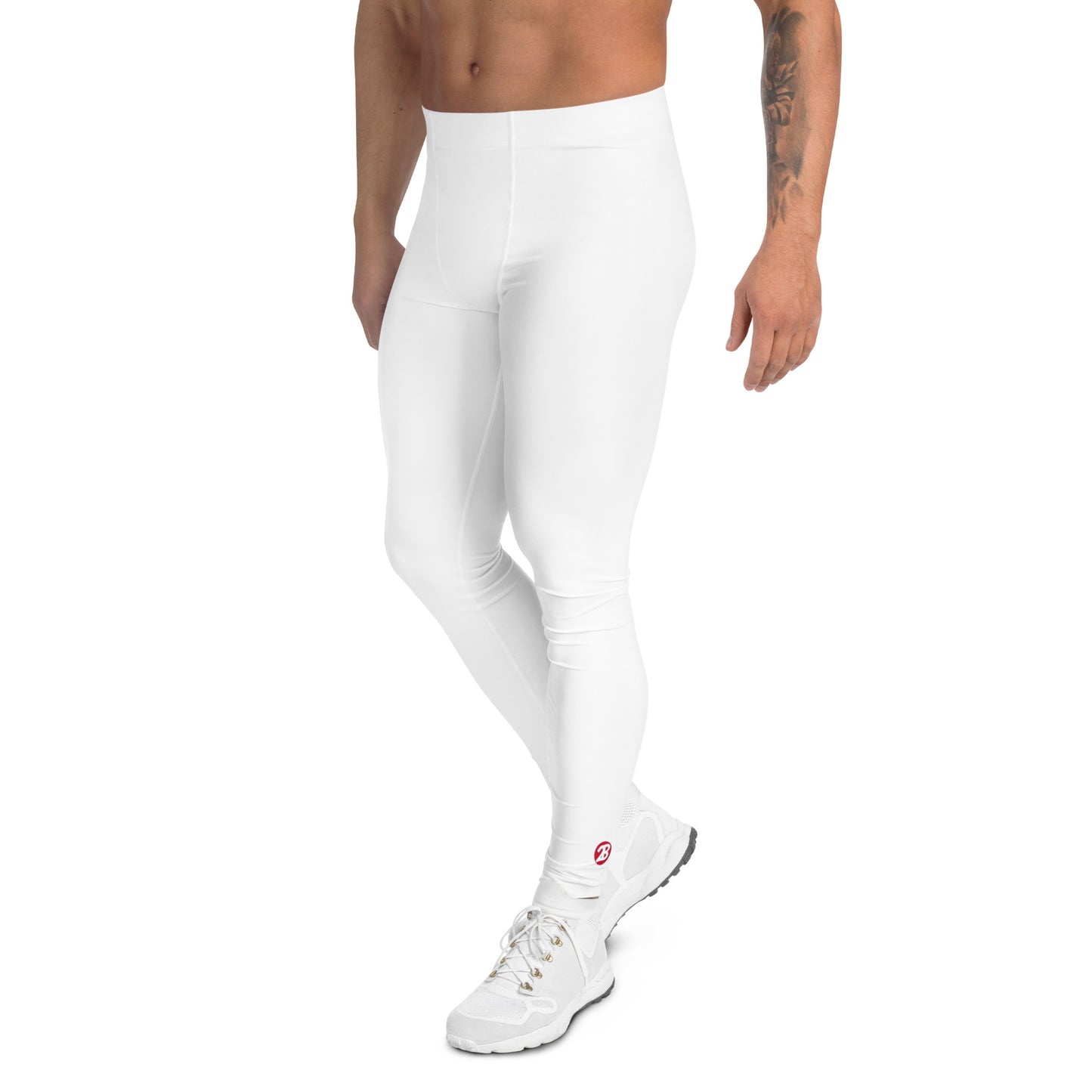 2Bdiscontinued. men's leggings wht