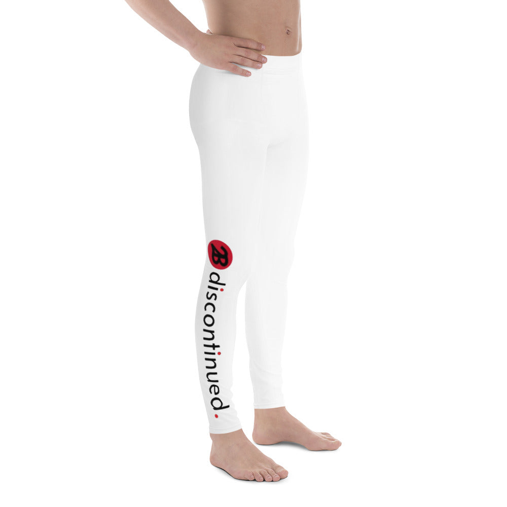 2Bdiscontinued. men's leggings wht