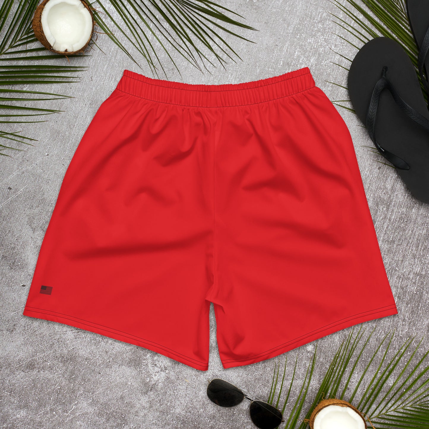 2Bdiscontinued. men's athletic shorts red
