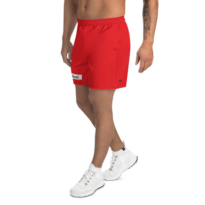 2Bdiscontinued. men's athletic shorts red