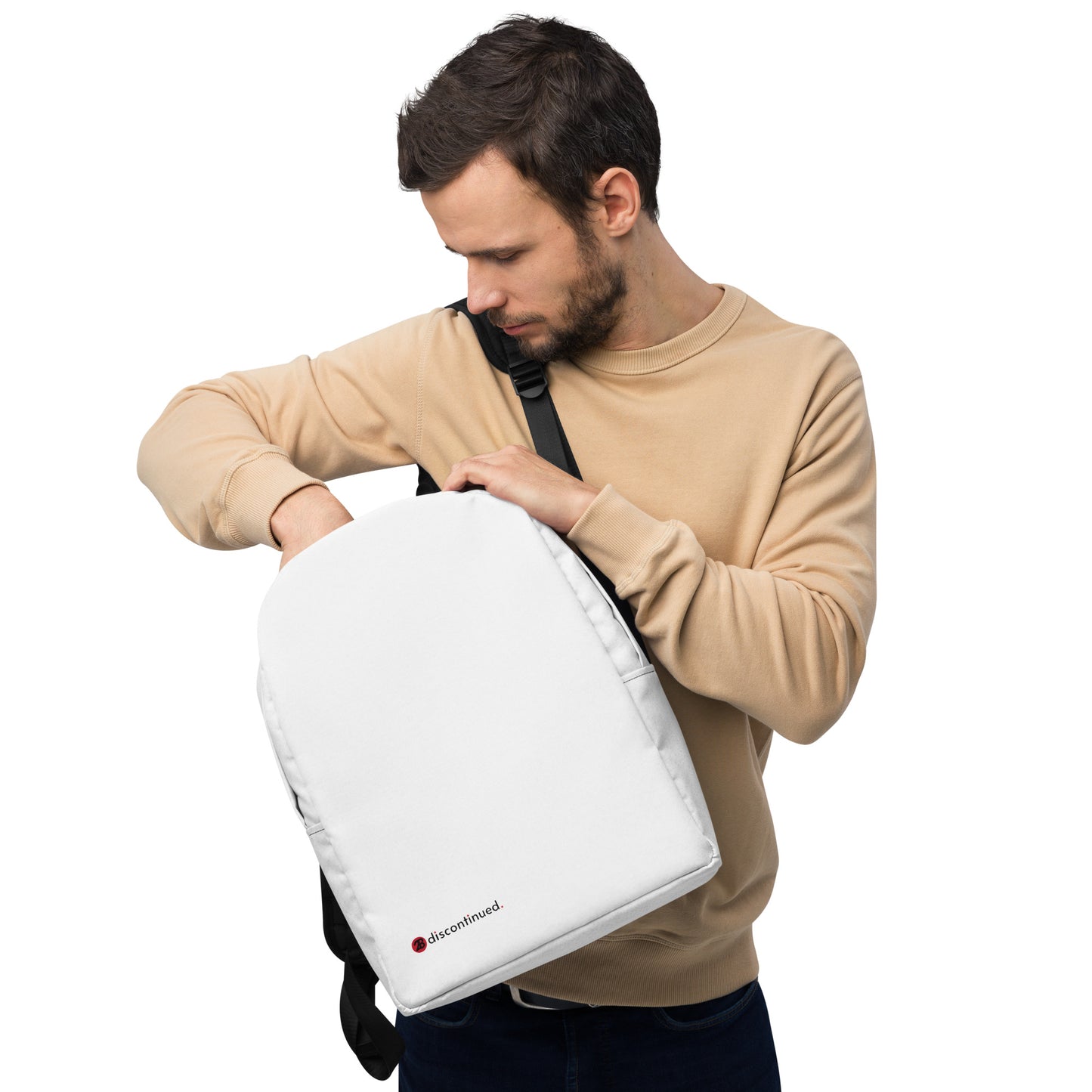 2Bdiscontinued. minimalist backpack wht