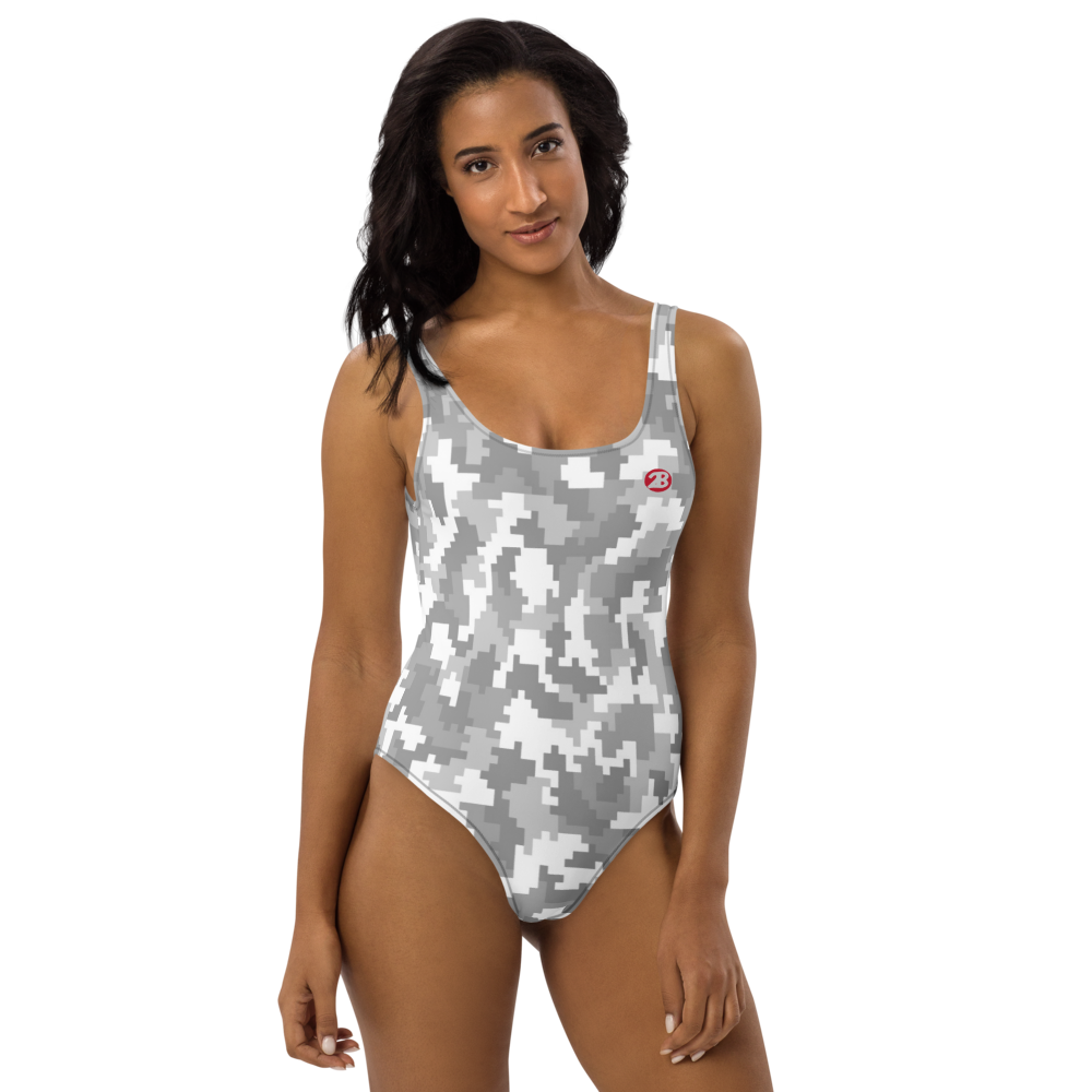 2Bdiscontinued. women's one-piece swimsuit grycamo