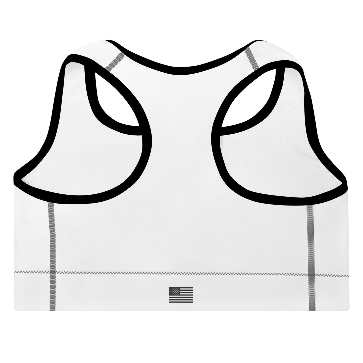 2Bdiscontinued. women's padded sports bra wht