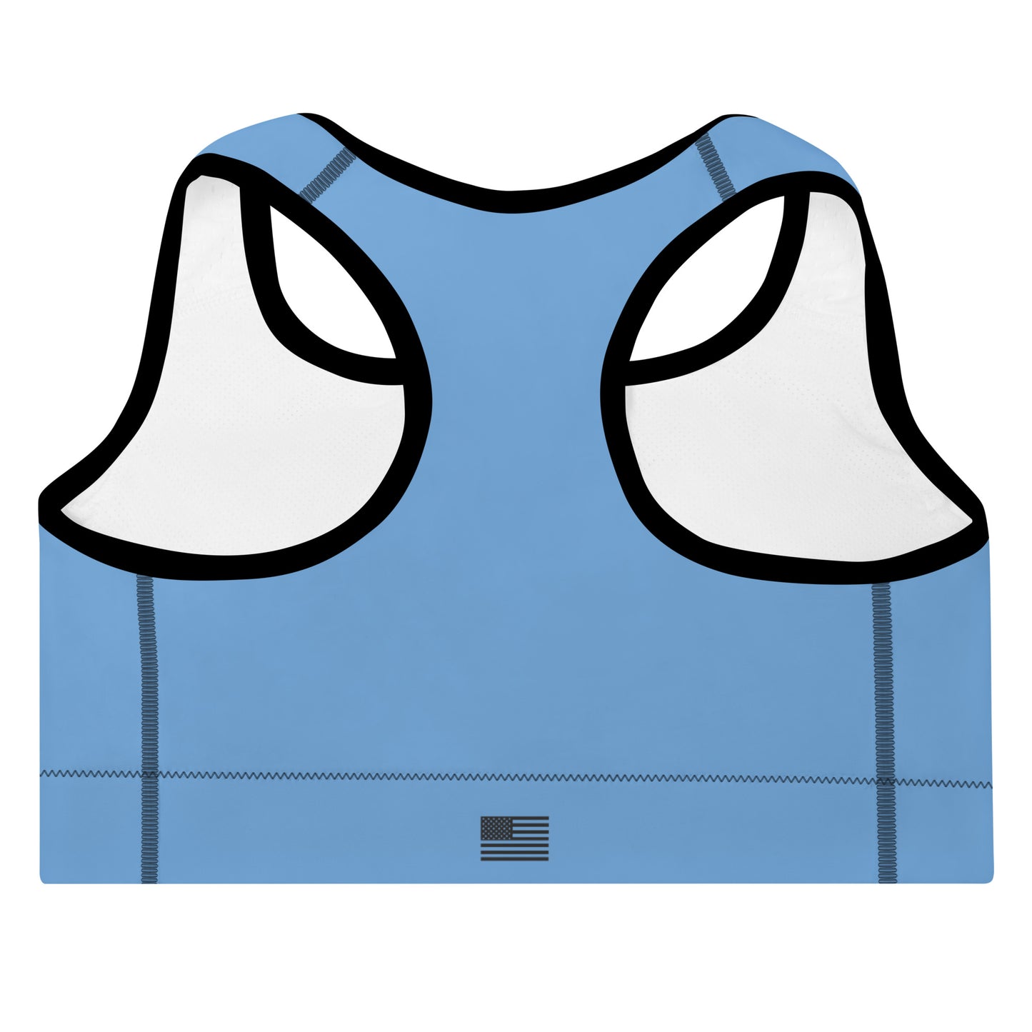 2Bdiscontinued. women's padded sports bra lhtblu