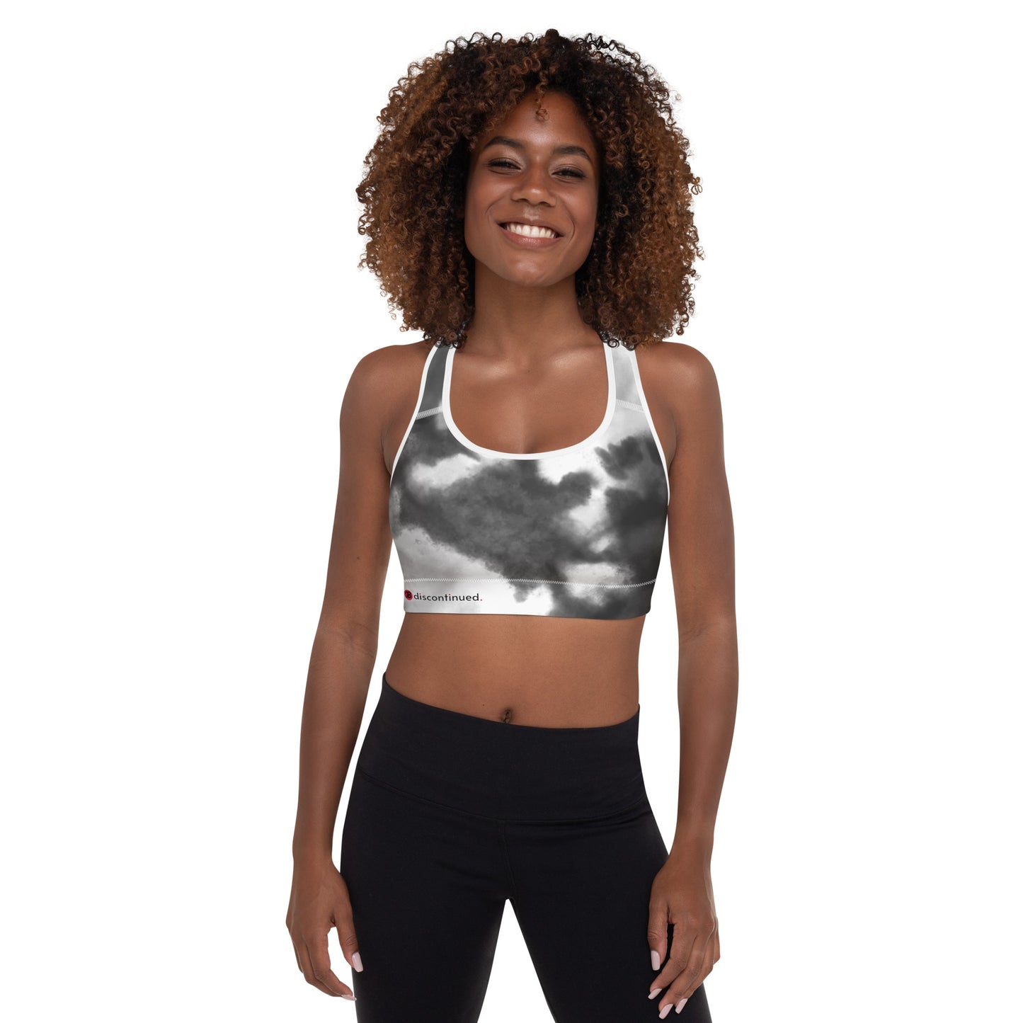 2Bdiscontinued. women's padded sports bra cldy