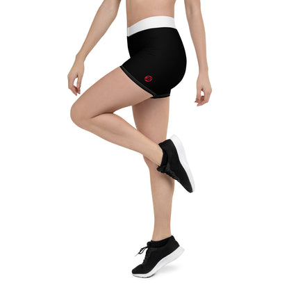 2Bdiscontinued. women's athletic shorts blk