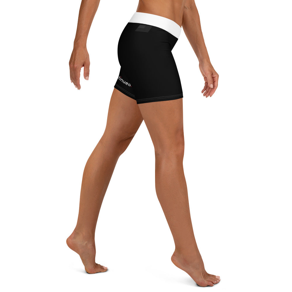 2Bdiscontinued. women's athletic shorts blk