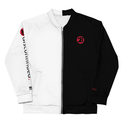 2Bdiscontinued. unisex track jacket whtsld