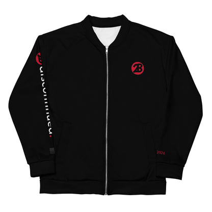 2Bdiscontinued. unisex track jacket blksld