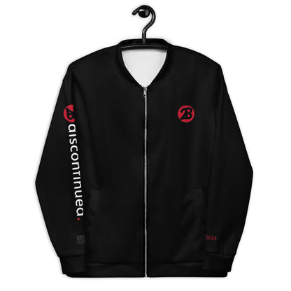 2Bdiscontinued. unisex track jacket blksld