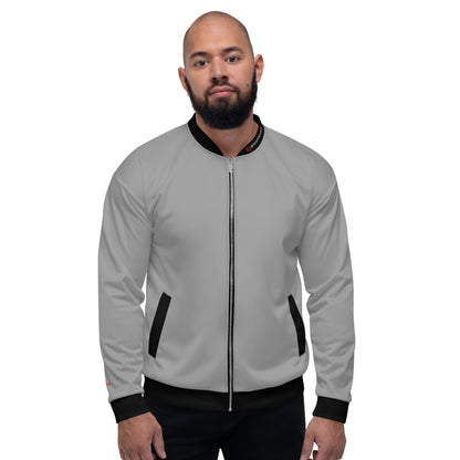 2Bdiscontinued. unisex track jacket gryblktrm