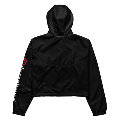 2Bdiscontinued. women’s cropped windbreaker blk