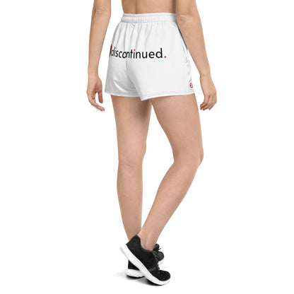 2Bdiscontinued. women’s athletic shorts wht