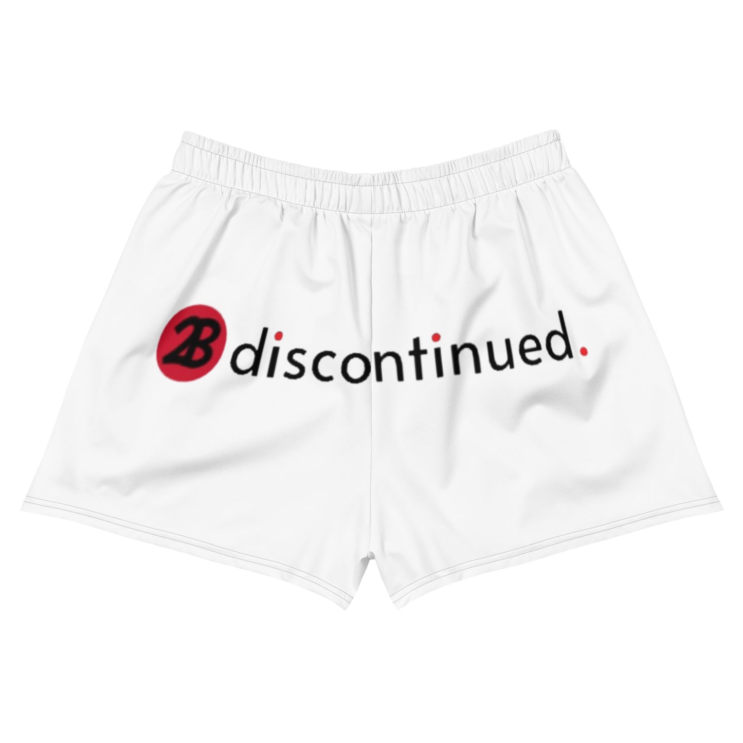 2Bdiscontinued. women’s athletic shorts wht