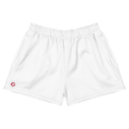 2Bdiscontinued. women’s athletic shorts wht