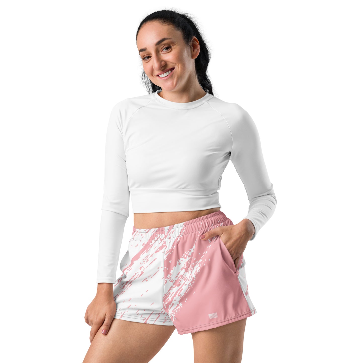 2Bdiscontinued. women’s athletic shorts pnkrcr