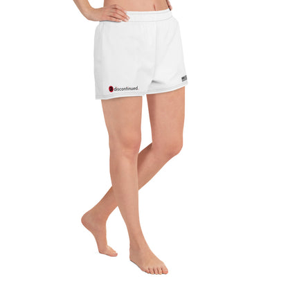 2Bdiscontinued. women’s athletic shorts wht