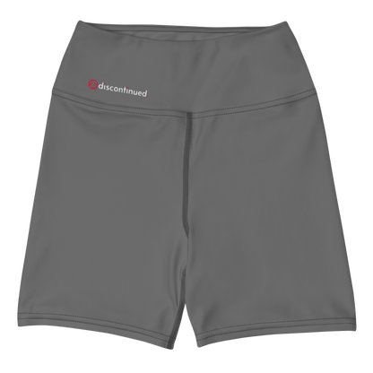 2Bdiscontinued. women's yoga shorts drkgry