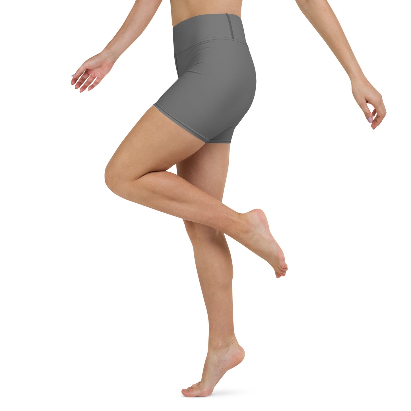 2Bdiscontinued. women's yoga shorts drkgry