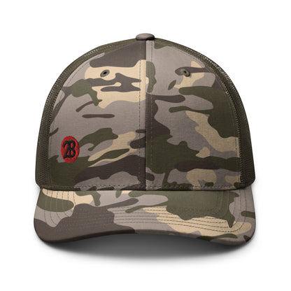 2Bdiscontinued. camouflage trucker hat