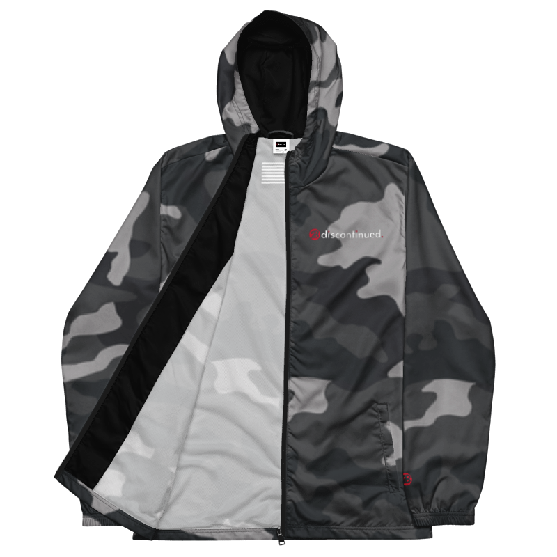 2Bdiscontinued. unisex windbreaker grycamo