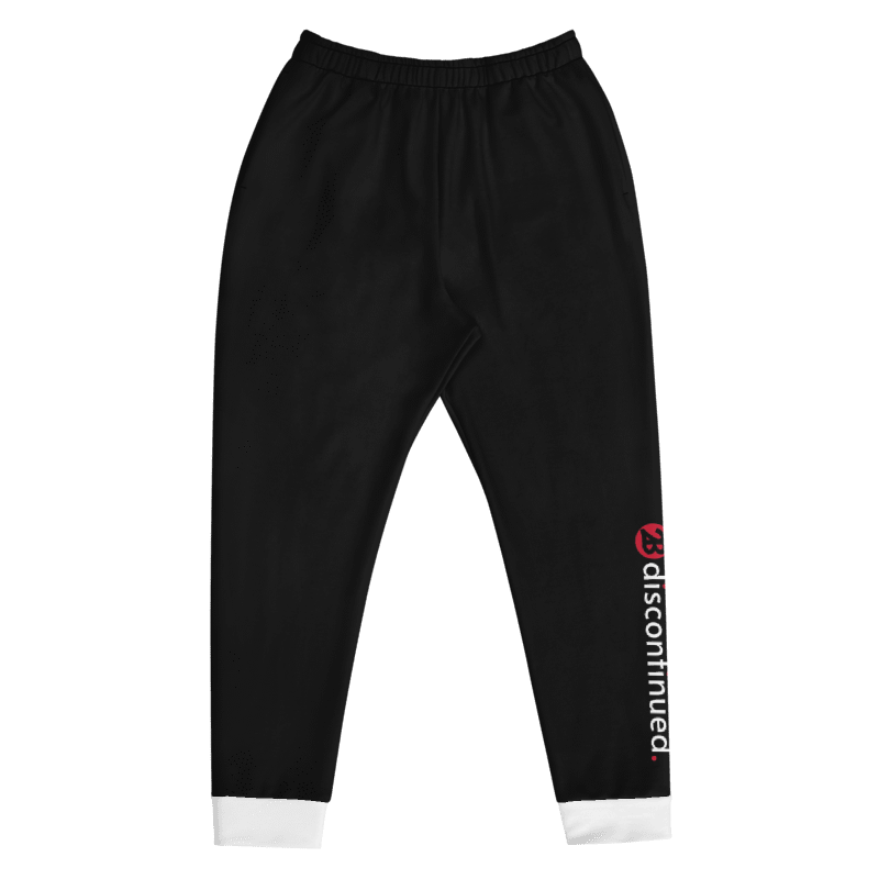 2Bdiscontinued. unisex track suit joggers blkwhttrm